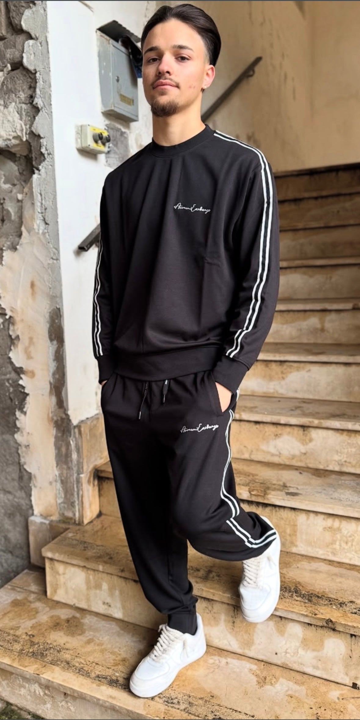 completo tuta armani exchange