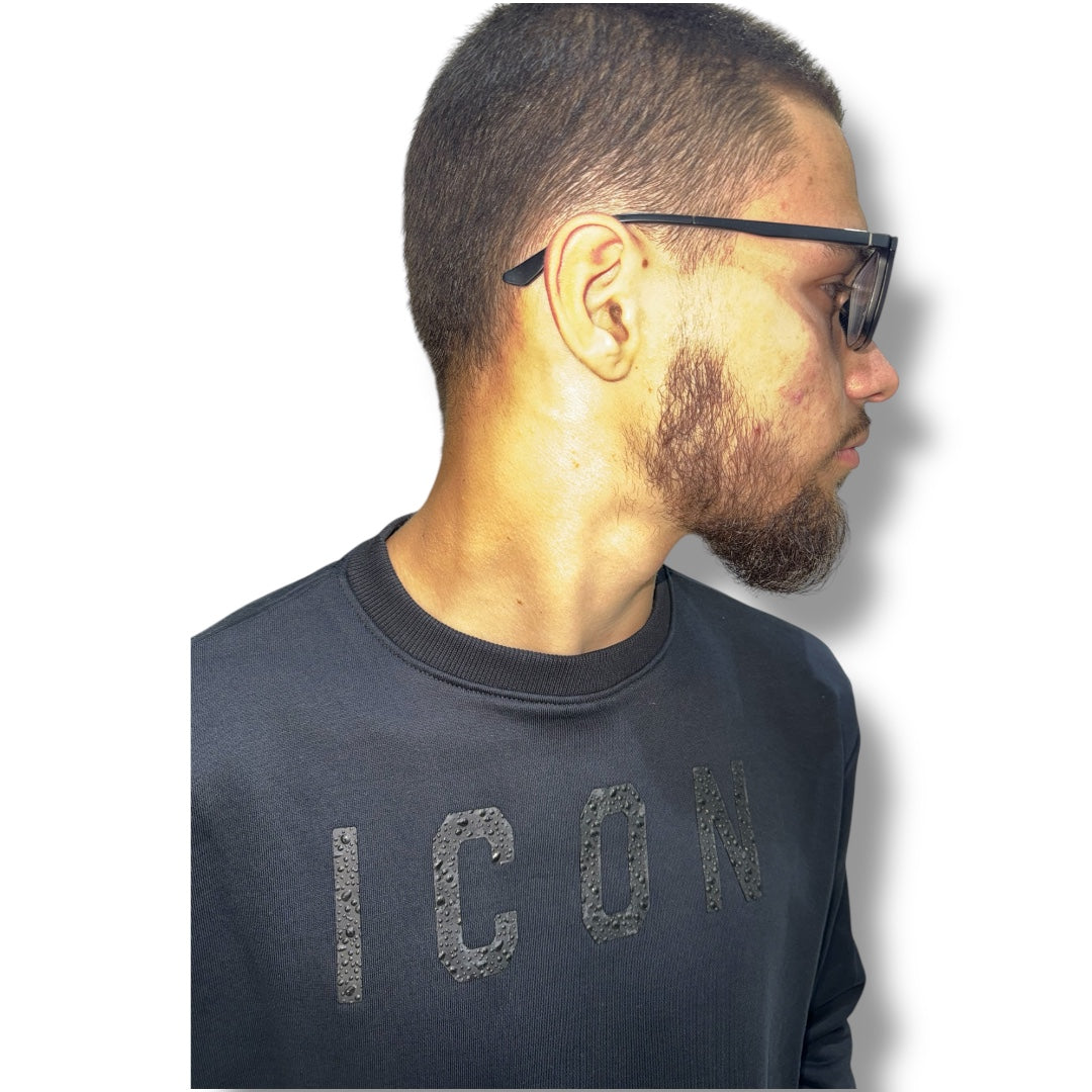 🖤 Felpa "ICON" – Minimalismo Deciso, Stile Senza Tempo