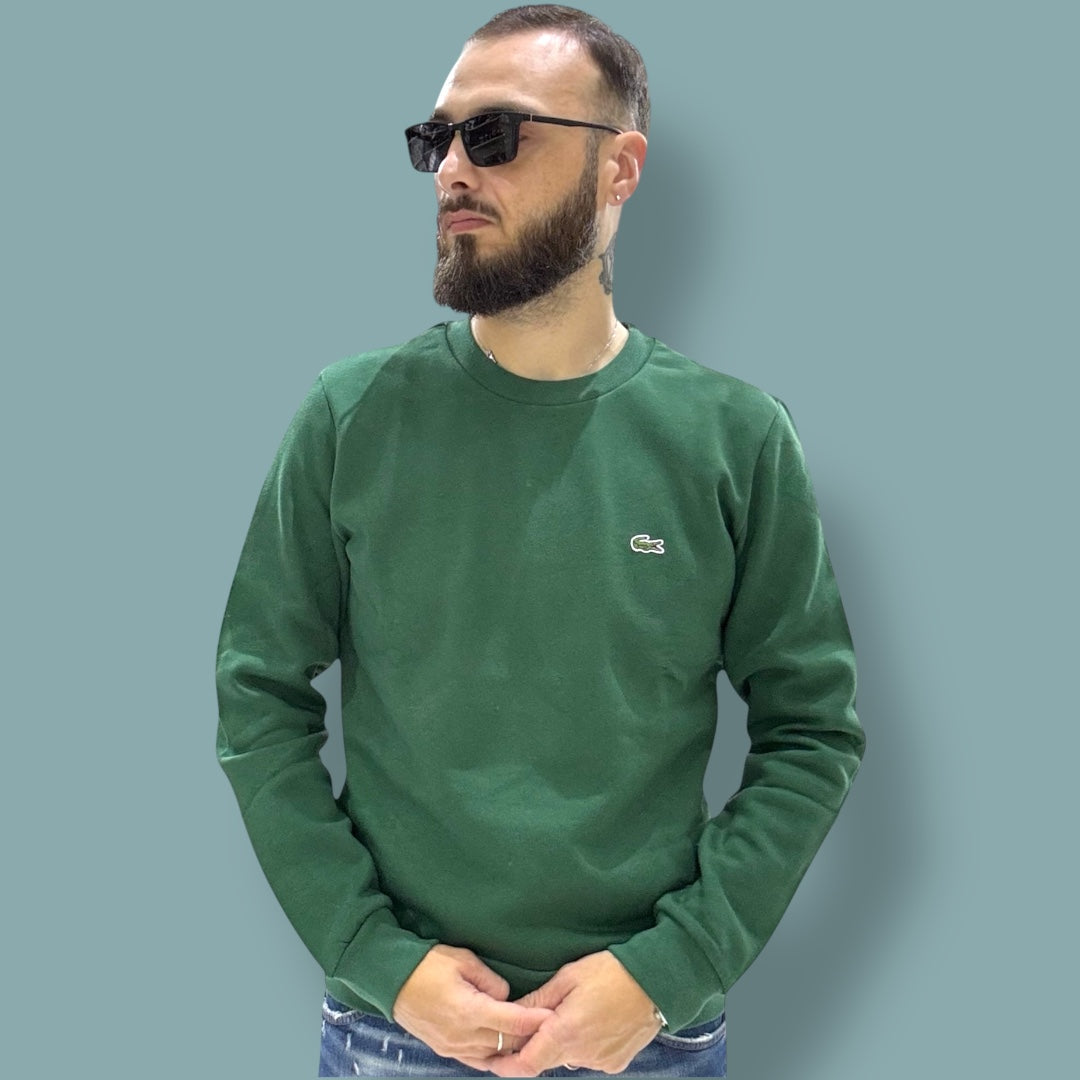 Felpa Girocollo Uomo Lacoste Collezione Autunno/Inverno 2025-2026