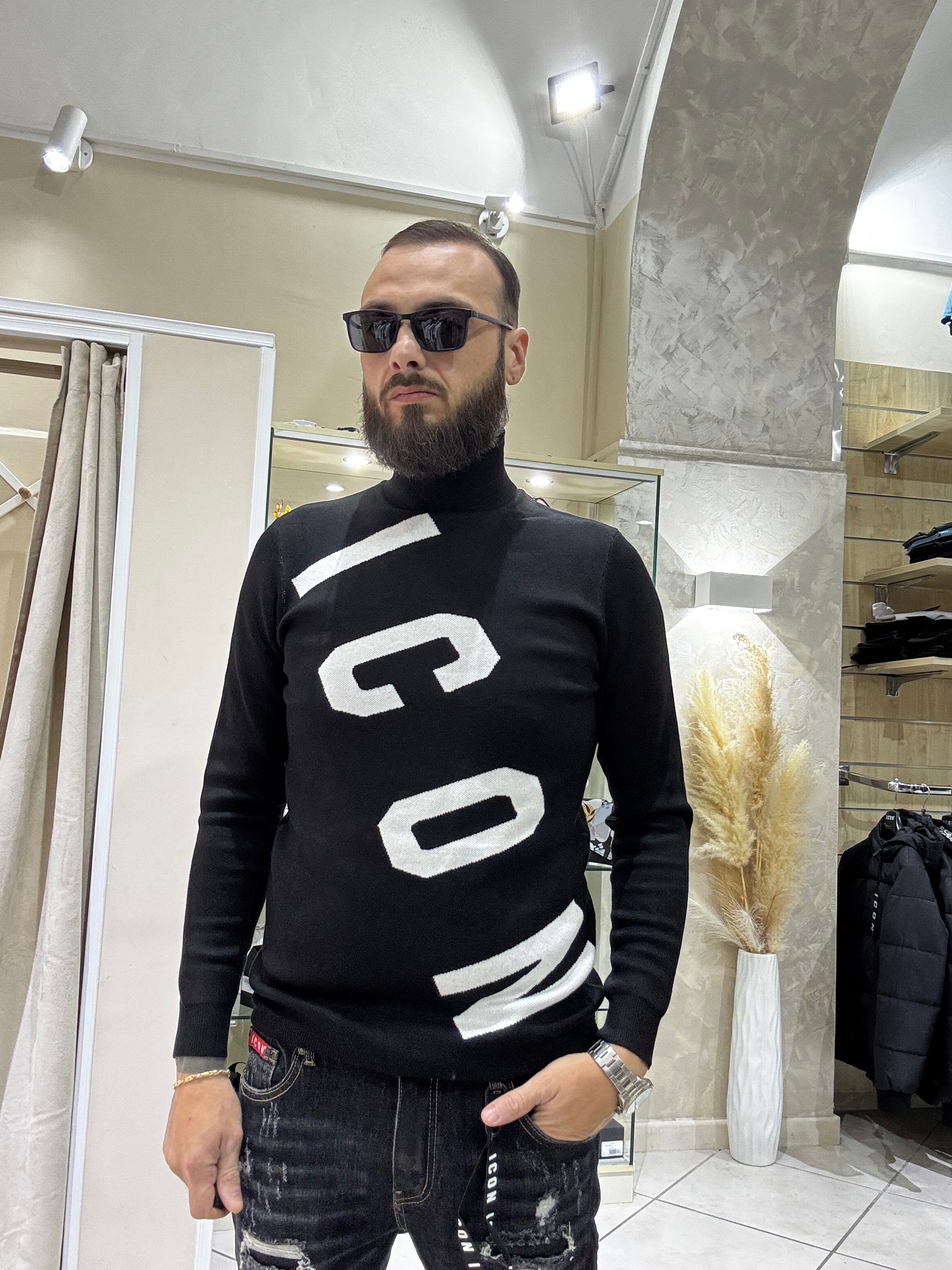 MAGLIONCINO COLLO ALTO ICON