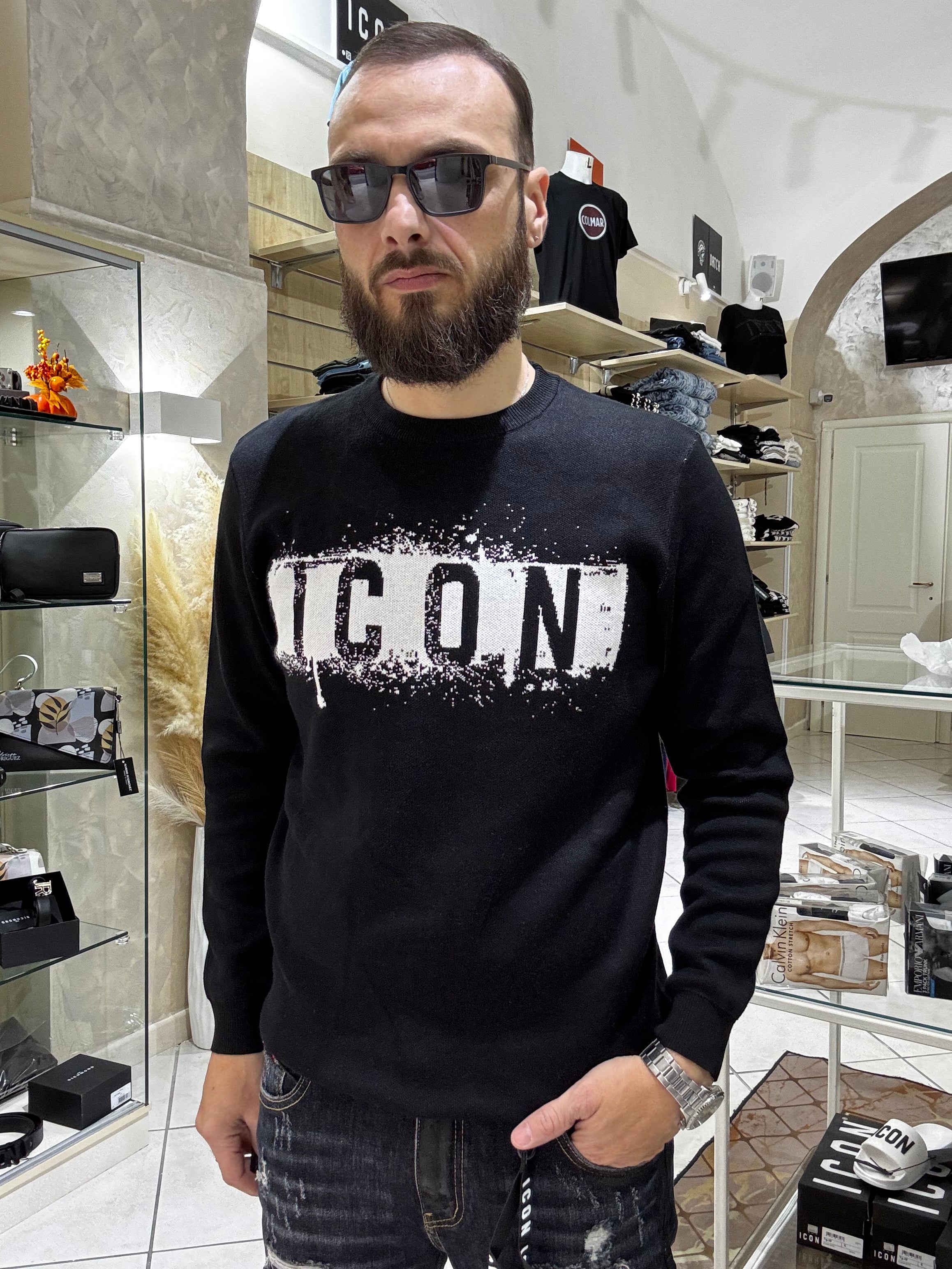 MAGLIONCINO ICON EFFETTO COLATURA