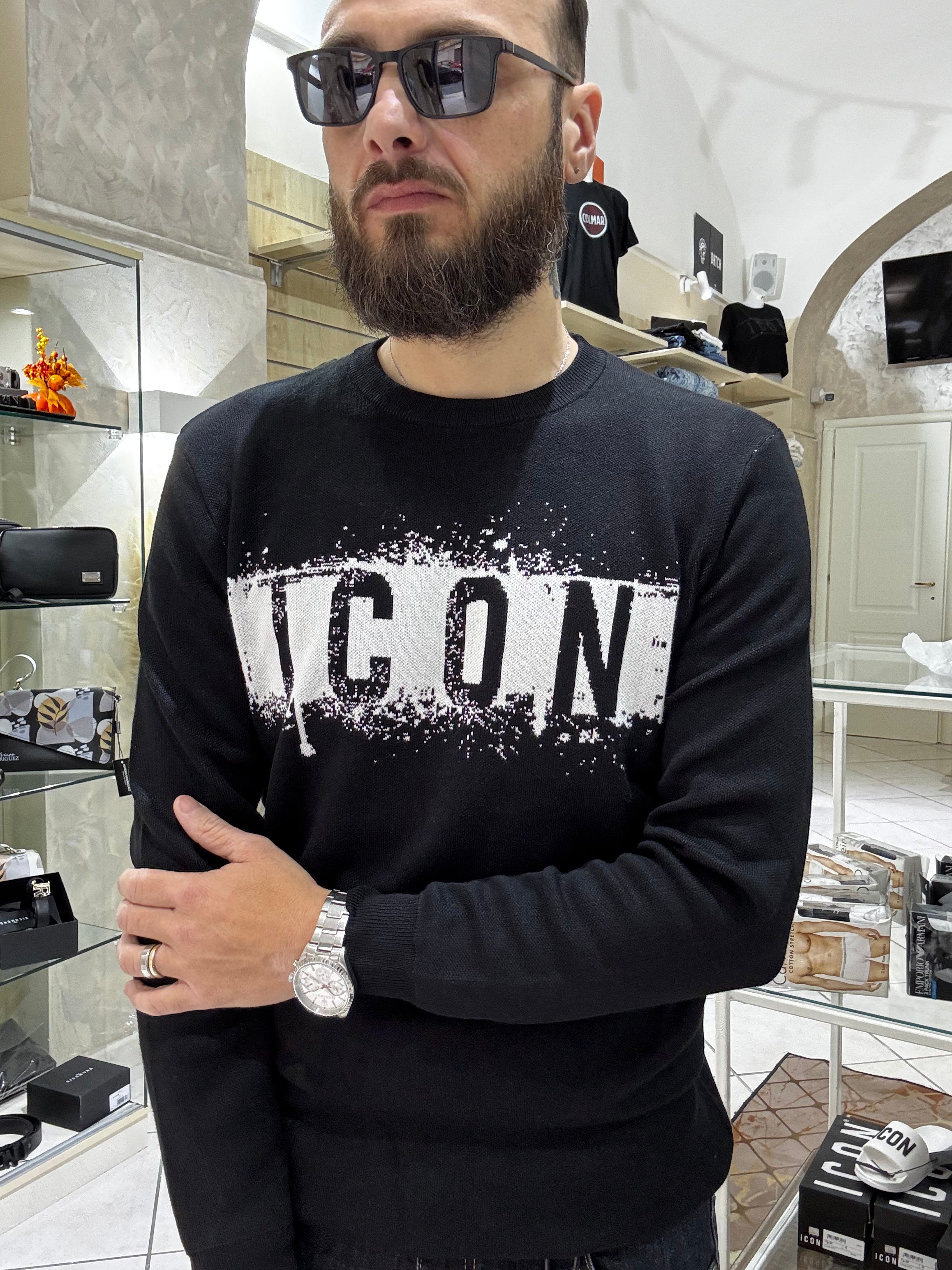 MAGLIONCINO ICON EFFETTO COLATURA