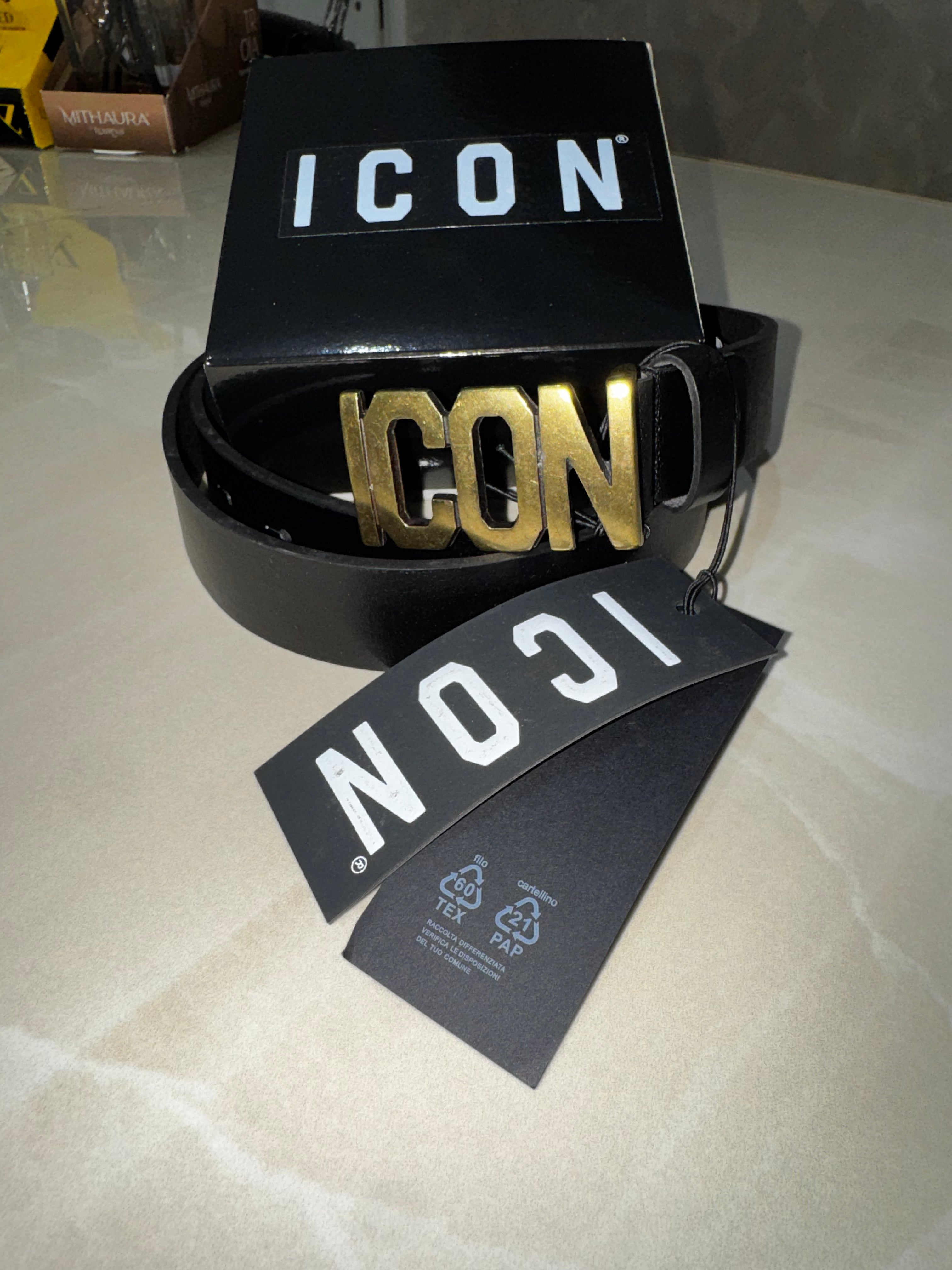 cintura icon logo oro