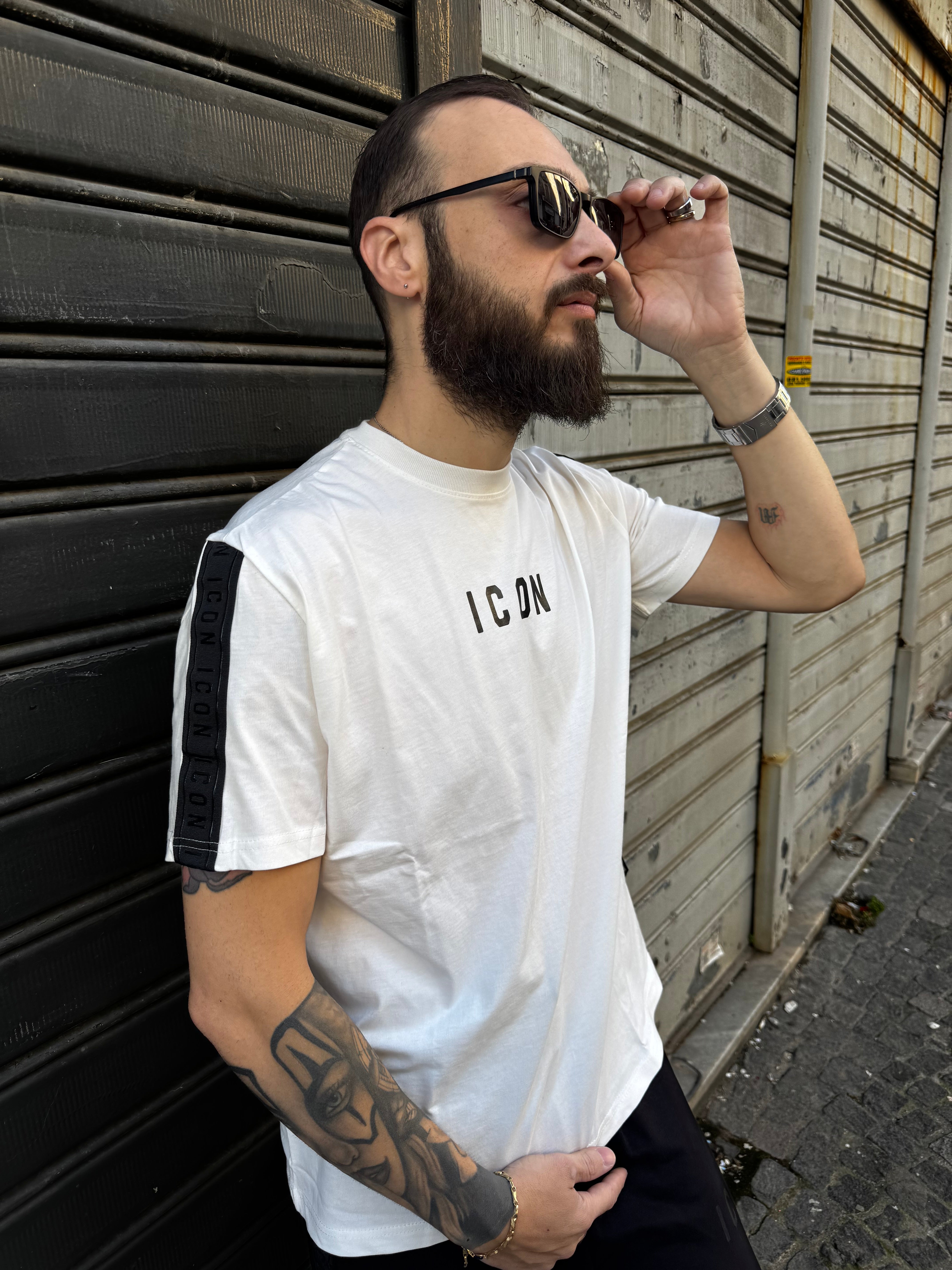 T-shirt Icon bande laterali