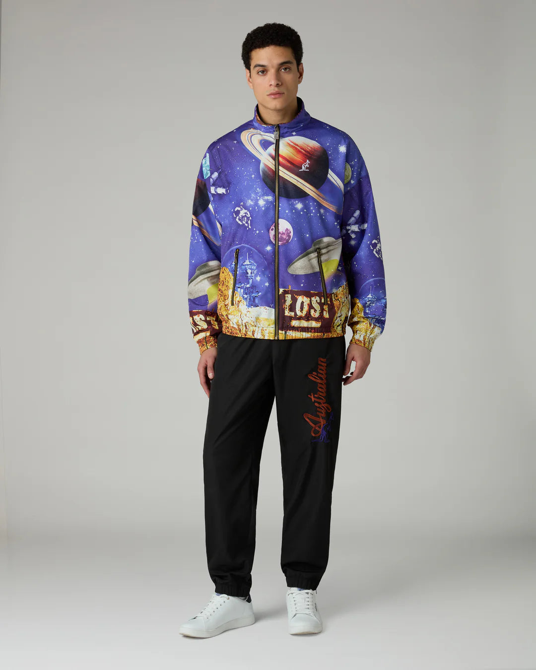 Tuta Australian "Pianeti" Uomo - Stile Spaziale e Comfort Assicurato