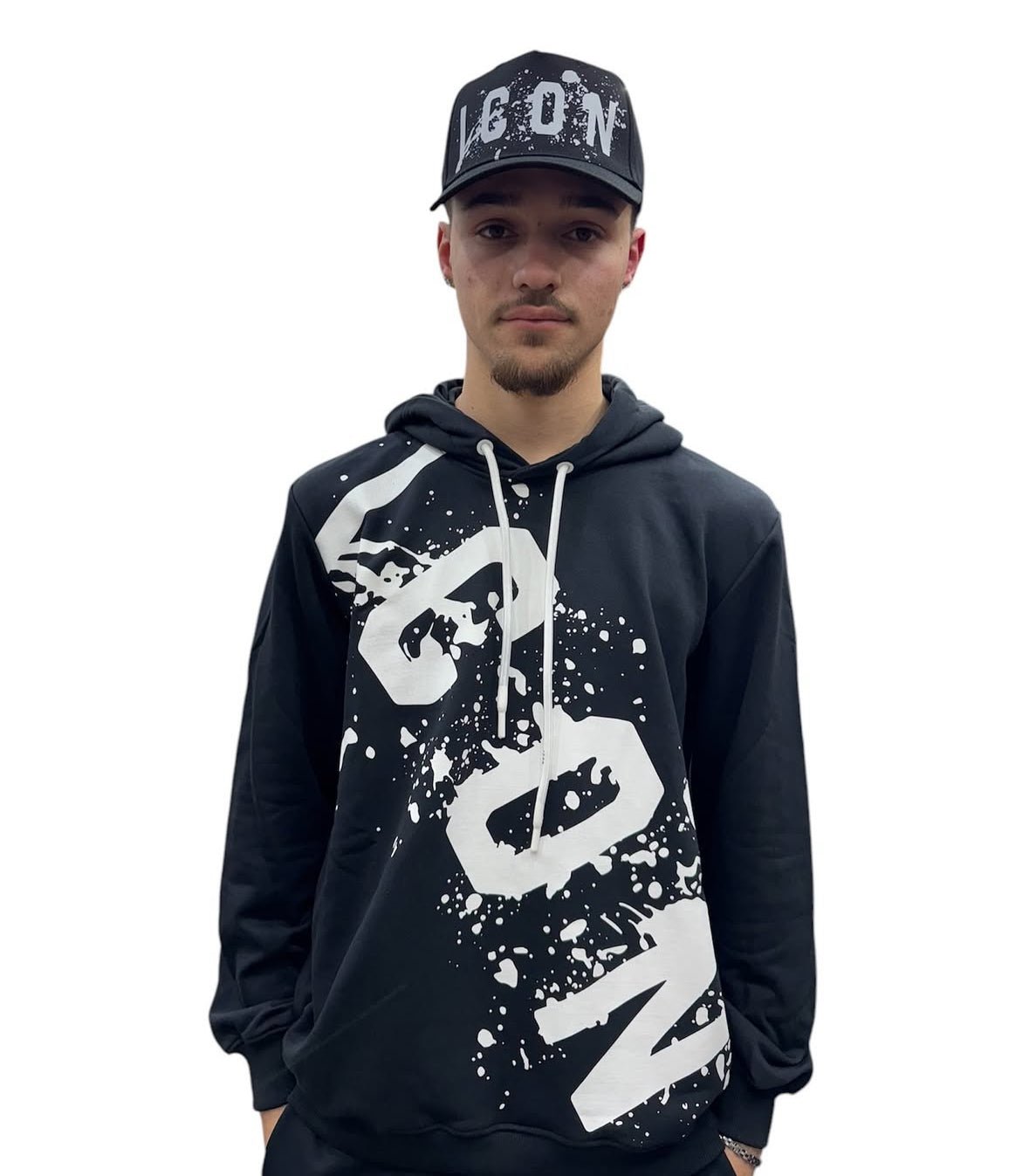 tuta completa icon logo schizzi