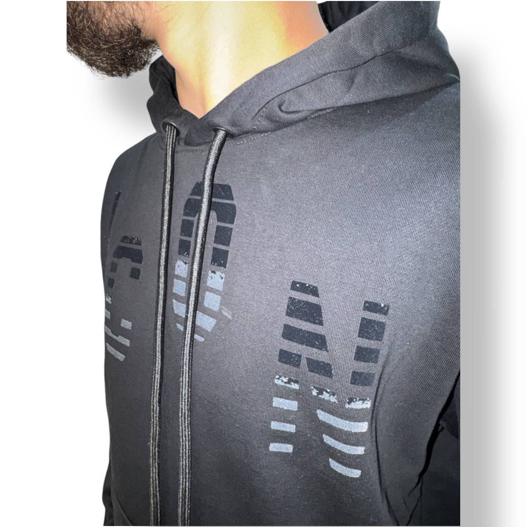 ⚫ Felpa Hoodie "ICON" – Urban Style, Massima Personalità