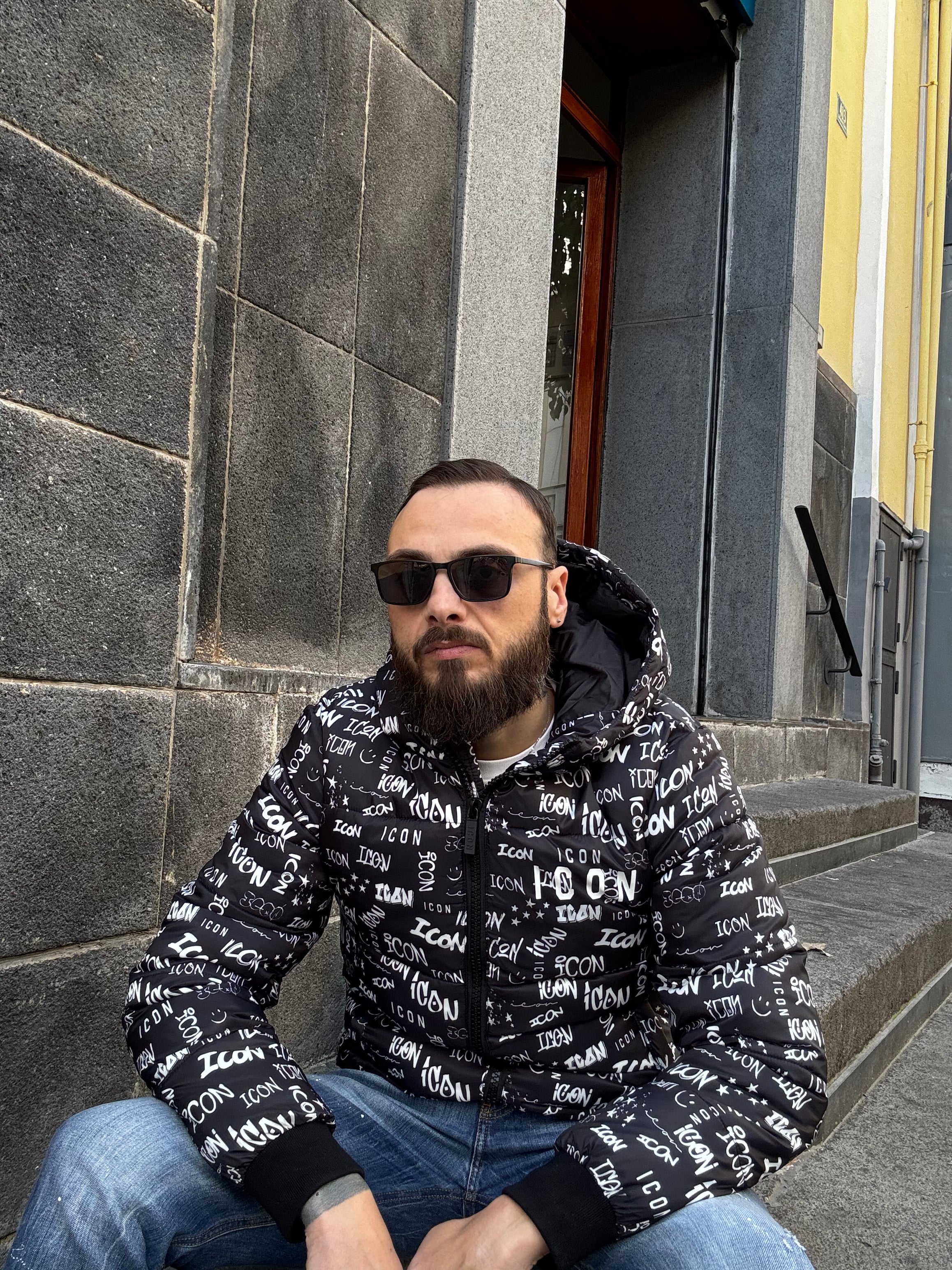 GIUBOTTO BOMBER ICON ALL-OVER