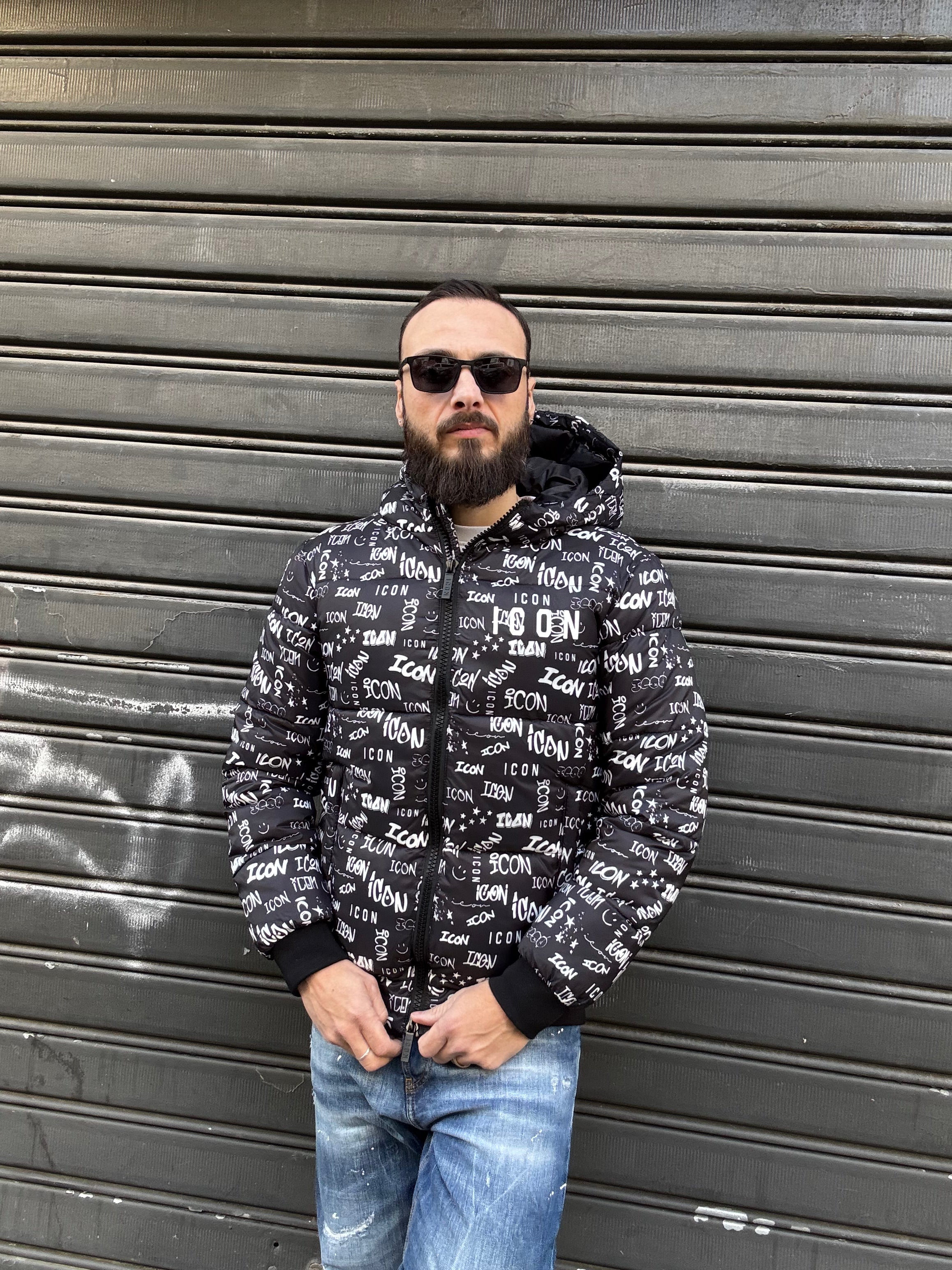 GIUBOTTO BOMBER ICON ALL-OVER