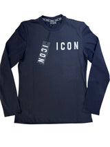 Maglia ICON in cotone a maniche lunghe